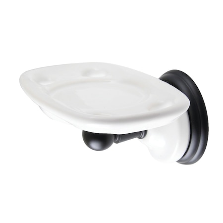 Kingston Brass Toothbrush and Tumbler Holder, Matte Black BA1116MB